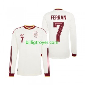 Billige Fotballdrakter Spania Ferran Torres 7 Bortedraktsett World Cup 2026 Langermet
